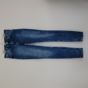 ASOS Blue Skinny Faded Jeans 28